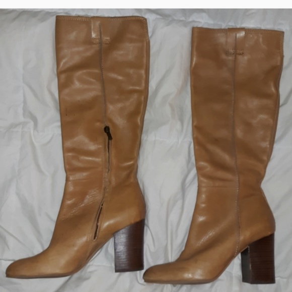 Sam Edelman Foster Camel Boots 